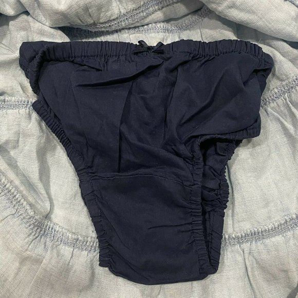 NWT GAP Baby Girl Tiered Ruffle Summer Dress Sz 2T Light Blue Sleeveless #576335 - Picture 3 of 7